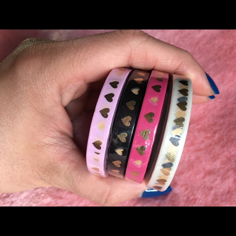 Heart washi tapes